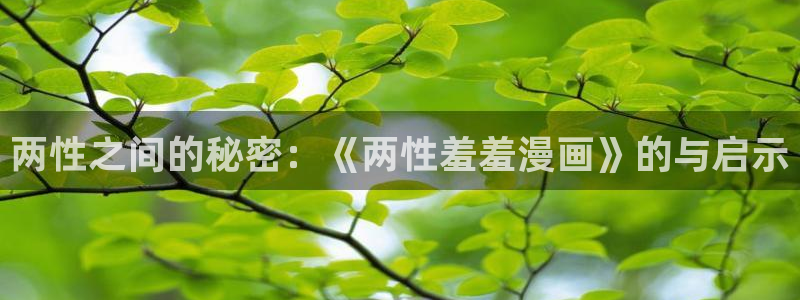 动漫软件omofun：两性之间的秘密：《两性羞羞漫画》的与启示